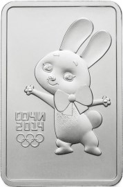 3 рубля 2013 – Инвестиционная монета. Зайка