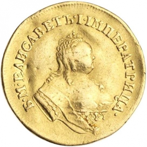 Двойной червонец 1751 – 2 червонца 1751 года Двойной червонец 1751 – 2 червонца 1751 года